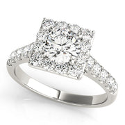 ENGAGEMENT RINGS HALO ROUND - Image 2