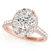 ENGAGEMENT RINGS HALO ROUND - Image 5