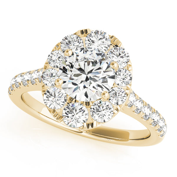 ENGAGEMENT RINGS HALO ROUND - Image 10