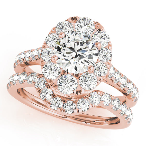ENGAGEMENT RINGS HALO ROUND - Image 4