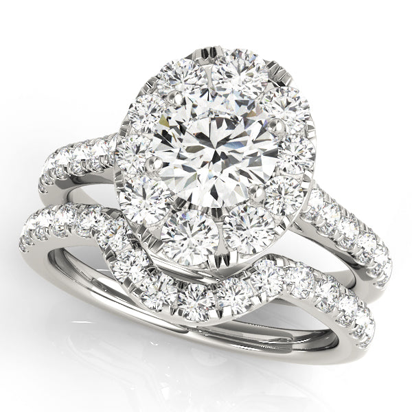 ENGAGEMENT RINGS HALO ROUND - Image 7