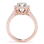 ENGAGEMENT RINGS HALO ROUND - Image 6