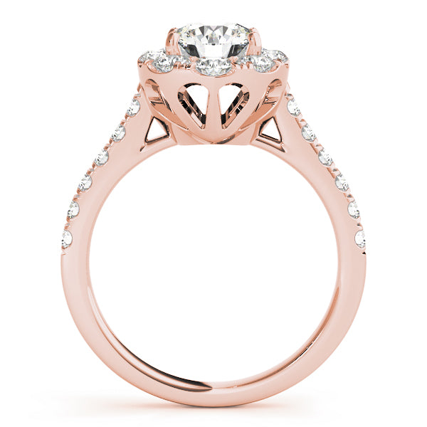 ENGAGEMENT RINGS HALO ROUND - Image 6