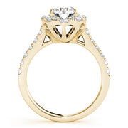 ENGAGEMENT RINGS HALO ROUND - Image 3