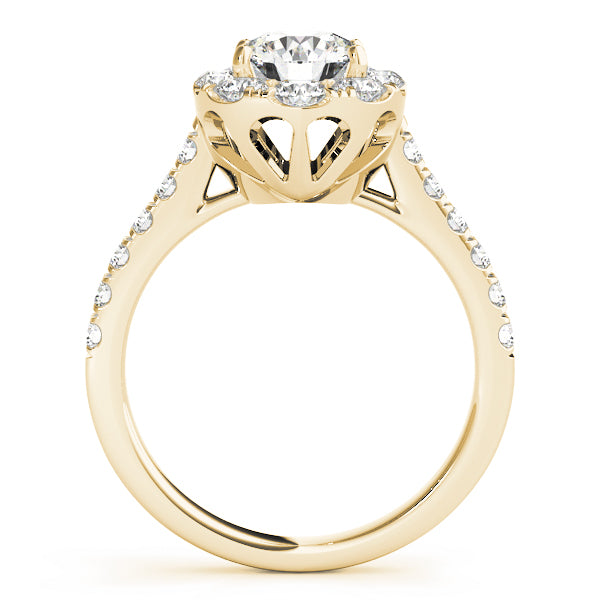 ENGAGEMENT RINGS HALO ROUND - Image 3