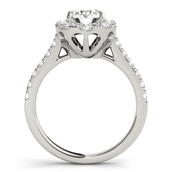 ENGAGEMENT RINGS HALO ROUND - Image 8