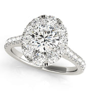 ENGAGEMENT RINGS HALO ROUND - Image 2