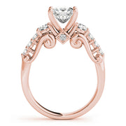 ENGAGEMENT RINGS 3 STONE ROUND - Image 8