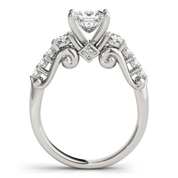 ENGAGEMENT RINGS 3 STONE ROUND - Image 6