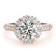 ENGAGEMENT RINGS HALO ROUND - Image 6