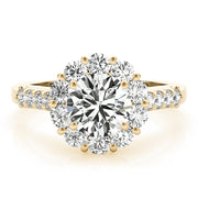 ENGAGEMENT RINGS HALO ROUND - Image 5
