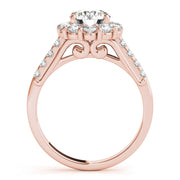 ENGAGEMENT RINGS HALO ROUND - Image 10