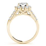 ENGAGEMENT RINGS HALO ROUND - Image 3