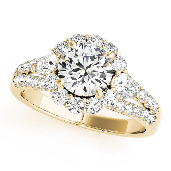 ENGAGEMENT RINGS HALO ROUND - Image 7