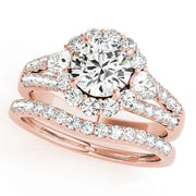 ENGAGEMENT RINGS HALO ROUND - Image 3