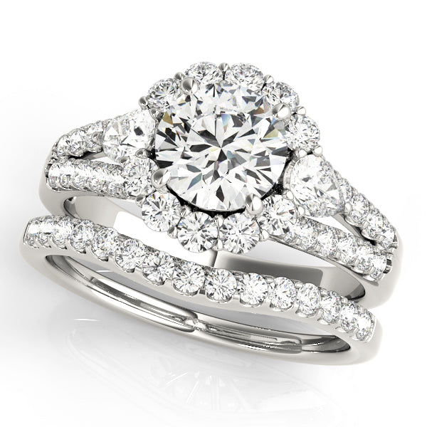 ENGAGEMENT RINGS HALO ROUND - Image 8
