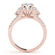 ENGAGEMENT RINGS HALO ROUND - Image 4