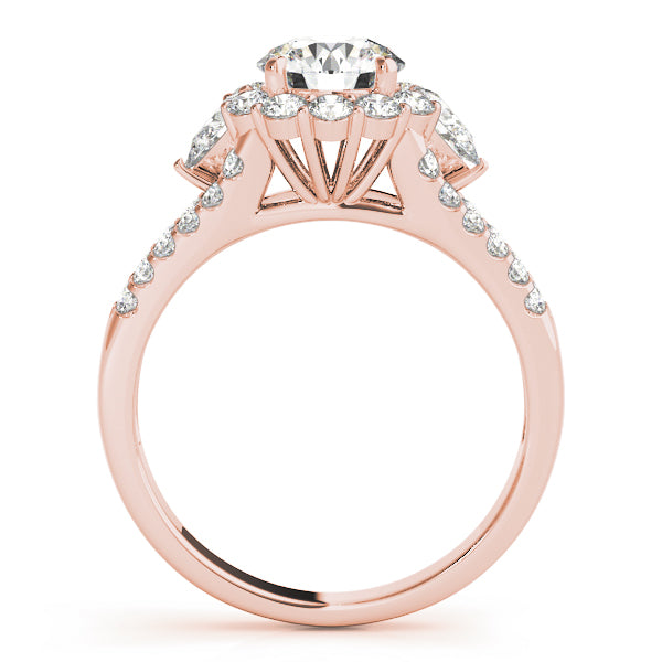 ENGAGEMENT RINGS HALO ROUND - Image 4