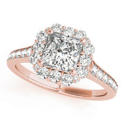 ENGAGEMENT RINGS HALO SQUARE & CUSHION - Image 4