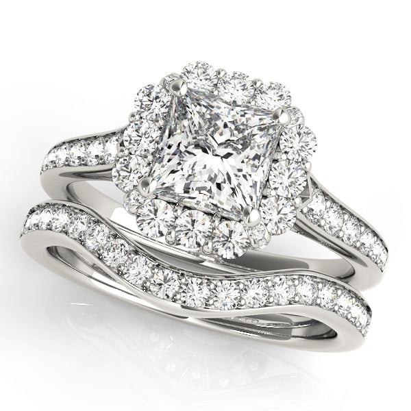 ENGAGEMENT RINGS HALO SQUARE & CUSHION - Image 9
