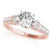 ENGAGEMENT RINGS SINGLE ROW PRONG SET - Image 7