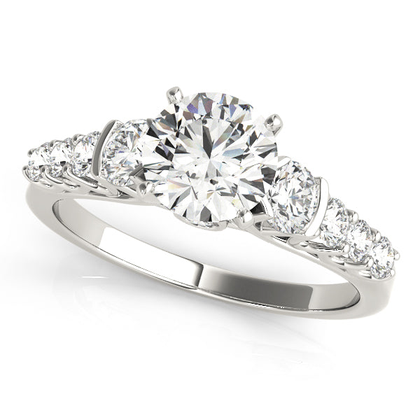 ENGAGEMENT RINGS SINGLE ROW PRONG SET - Image 2
