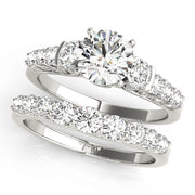 ENGAGEMENT RINGS SINGLE ROW PRONG SET - Image 6