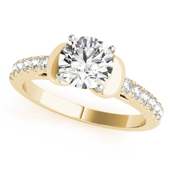 ENGAGEMENT RINGS SINGLE ROW PRONG SET - Image 3