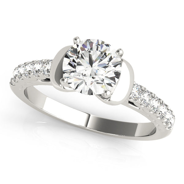 ENGAGEMENT RINGS SINGLE ROW PRONG SET - Image 2