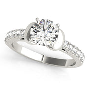 ENGAGEMENT RINGS SINGLE ROW PRONG SET - Image 2