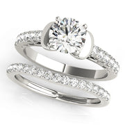 ENGAGEMENT RINGS SINGLE ROW PRONG SET - Image 5