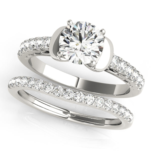 ENGAGEMENT RINGS SINGLE ROW PRONG SET - Image 5