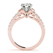 ENGAGEMENT RINGS SINGLE ROW PRONG SET - Image 9