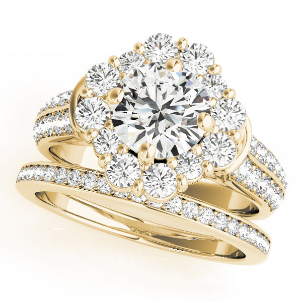 ENGAGEMENT RINGS HALO ROUND - Image 8