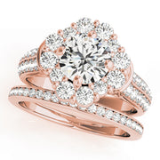 ENGAGEMENT RINGS HALO ROUND - Image 9