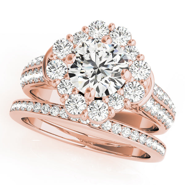 ENGAGEMENT RINGS HALO ROUND - Image 9