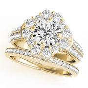 ENGAGEMENT RINGS HALO ROUND - Image 8