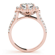 ENGAGEMENT RINGS HALO ROUND - Image 5