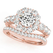 ENGAGEMENT RINGS HALO ROUND - Image 8