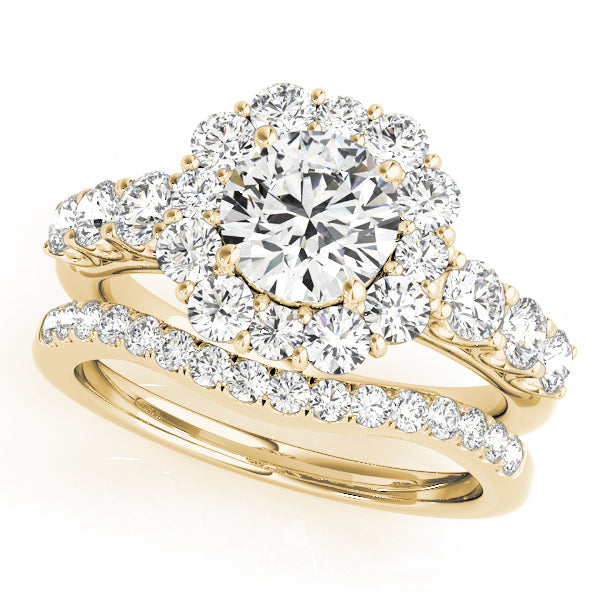 ENGAGEMENT RINGS HALO ROUND - Image 9