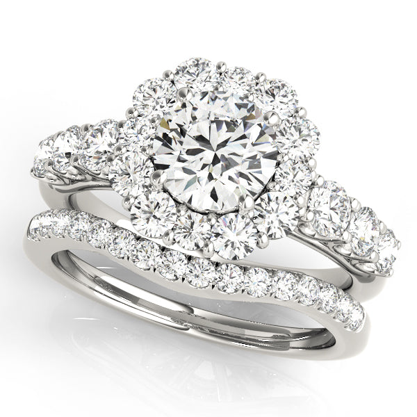 ENGAGEMENT RINGS HALO ROUND - Image 7