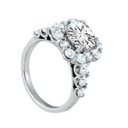 ENGAGEMENT RINGS HALO ROUND - Image 4