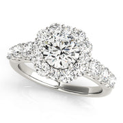 ENGAGEMENT RINGS HALO ROUND - Image 2