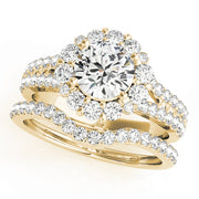 ENGAGEMENT RINGS HALO ROUND - Image 3