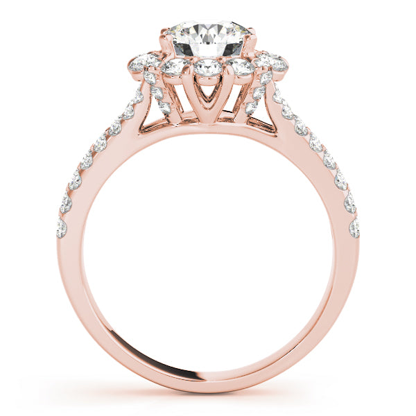 ENGAGEMENT RINGS HALO ROUND - Image 4
