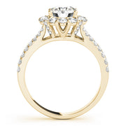 ENGAGEMENT RINGS HALO ROUND - Image 6