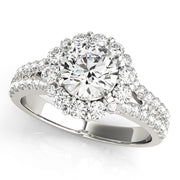 ENGAGEMENT RINGS HALO ROUND - Image 2