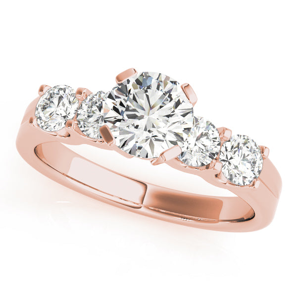 ENGAGEMENT RINGS SINGLE ROW PRONG SET - Image 9