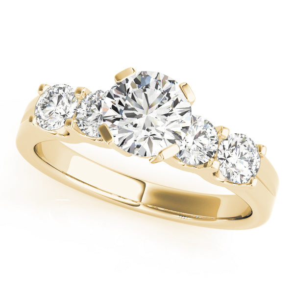 ENGAGEMENT RINGS SINGLE ROW PRONG SET - Image 10