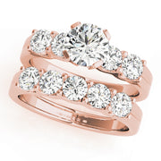 ENGAGEMENT RINGS SINGLE ROW PRONG SET - Image 4